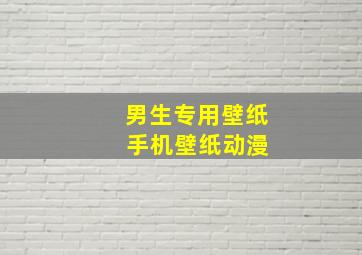 男生专用壁纸 手机壁纸动漫